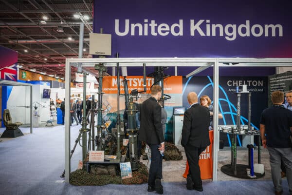 Mastsystem stand at Eurosatory defence and security exhibition