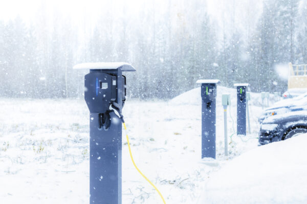 EV charging stations installed at Mastsystem's factory in Joensuu, Finland